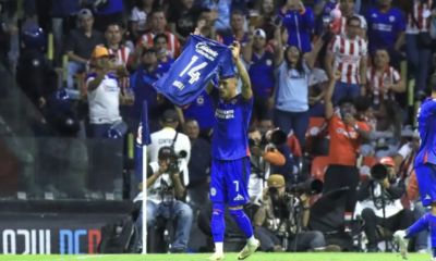 Cruz Azul dedica gol al niño veracruzano que abandonó quimioterapias